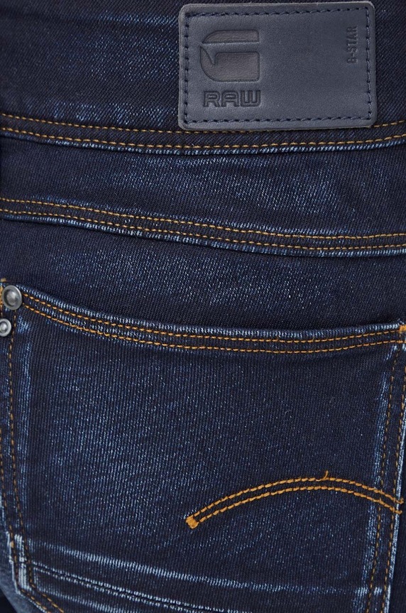 G-Star jeansy Lynn Mid Skinny granatowy 60885.6131.071