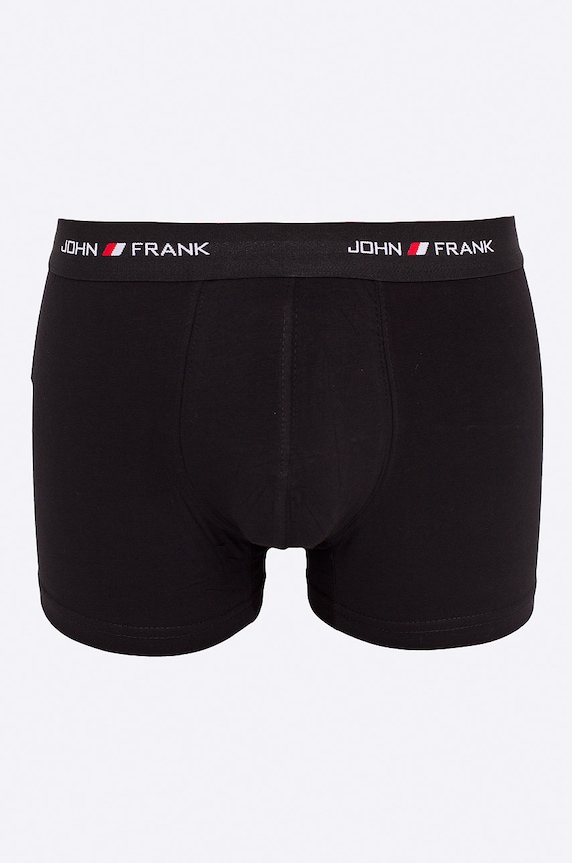 John Frank - Bokserki (3-pack) bokserki dopasowane czarny JF3B10