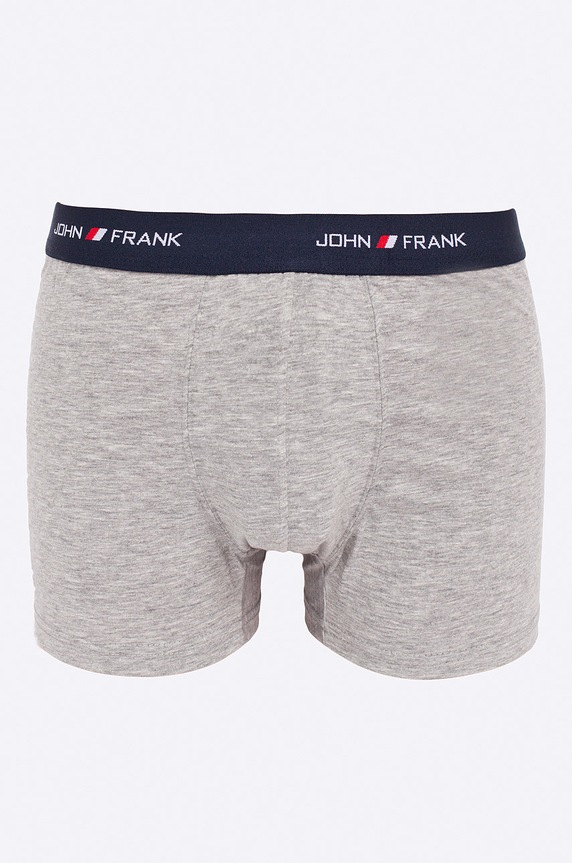 John Frank - Bokserki (3-pack) bokserki dopasowane granatowy JF3B08