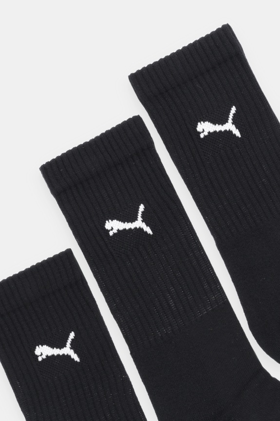 Puma - Skarpety (3-pack) Crew sock 88035501 czarny SS22