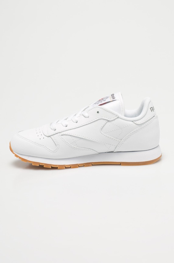 Chlapec Topánky Reebok Classic AR1148 biela