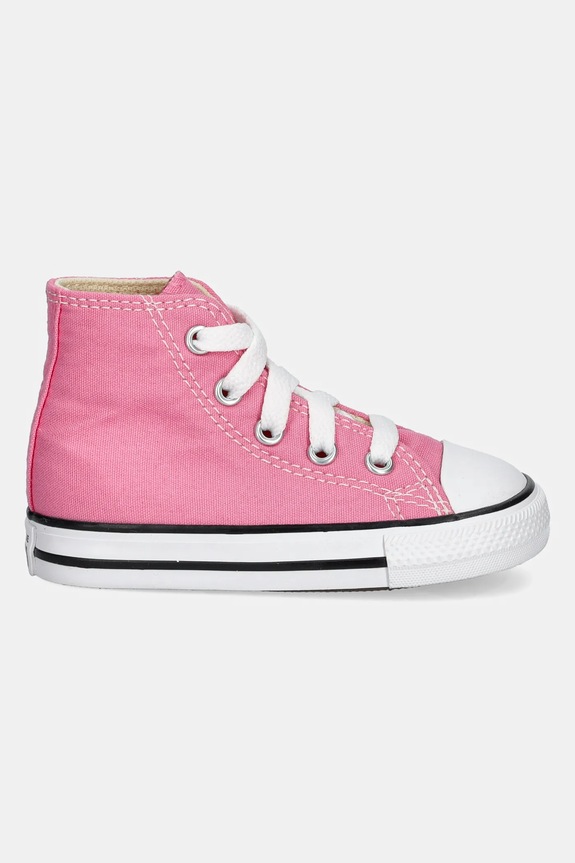 Converse - Trampki dziecięce 7J234 różowy SS17