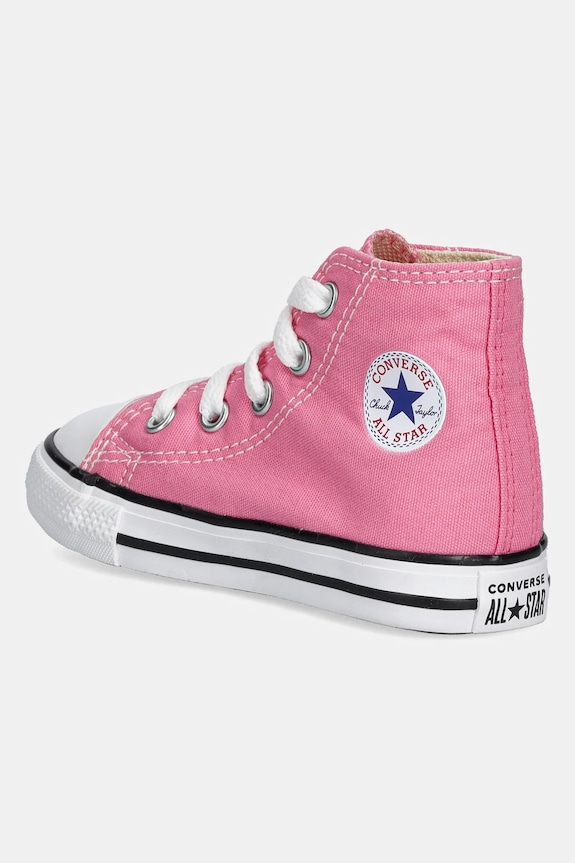 Dziewczynka Converse - Trampki dziecięce 7J234 różowy