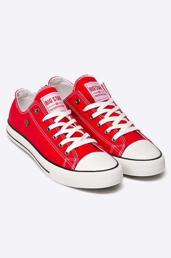 Big Star - Tenisówki T174100 czerwony AA00