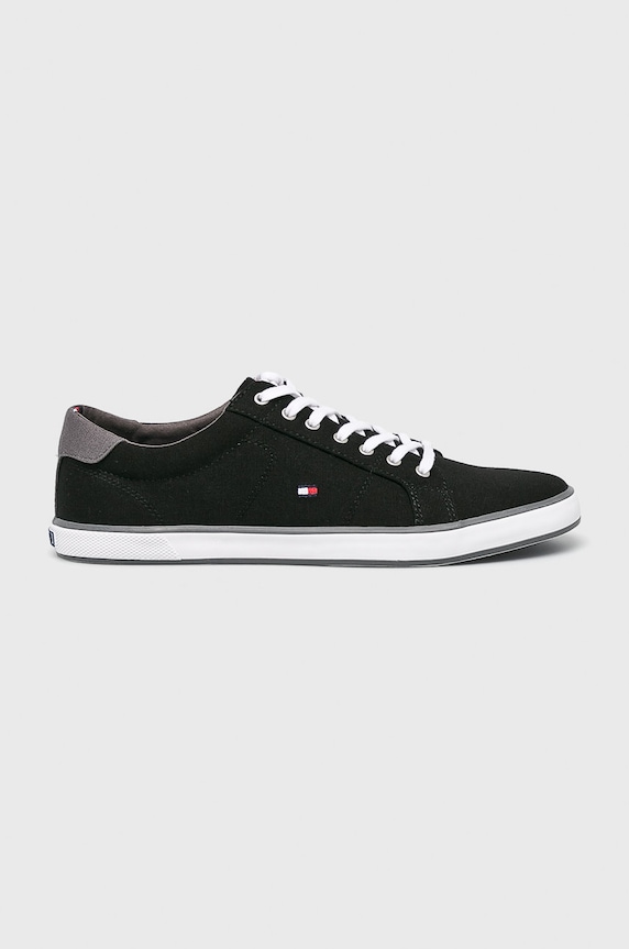 Tommy Hilfiger - Πάνινα παπούτσια H2285ARLOW 1D μαύρο FM0FM00596