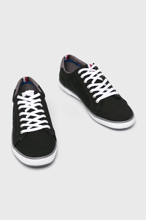 Tommy Hilfiger - Πάνινα παπούτσια H2285ARLOW 1D FM0FM00596 μαύρο AA00