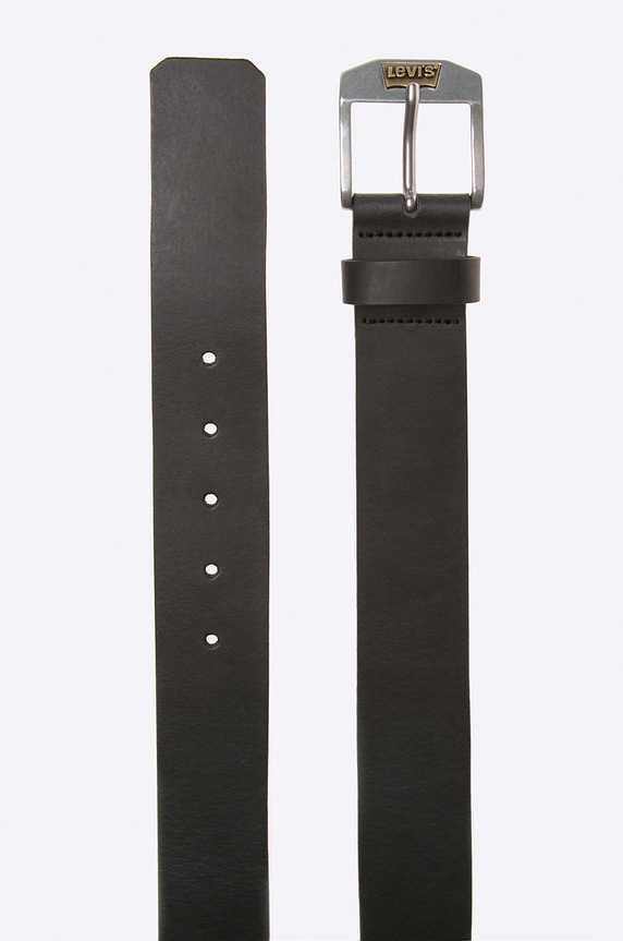 Levi's - Curea de piele 219406.EU negru SS17