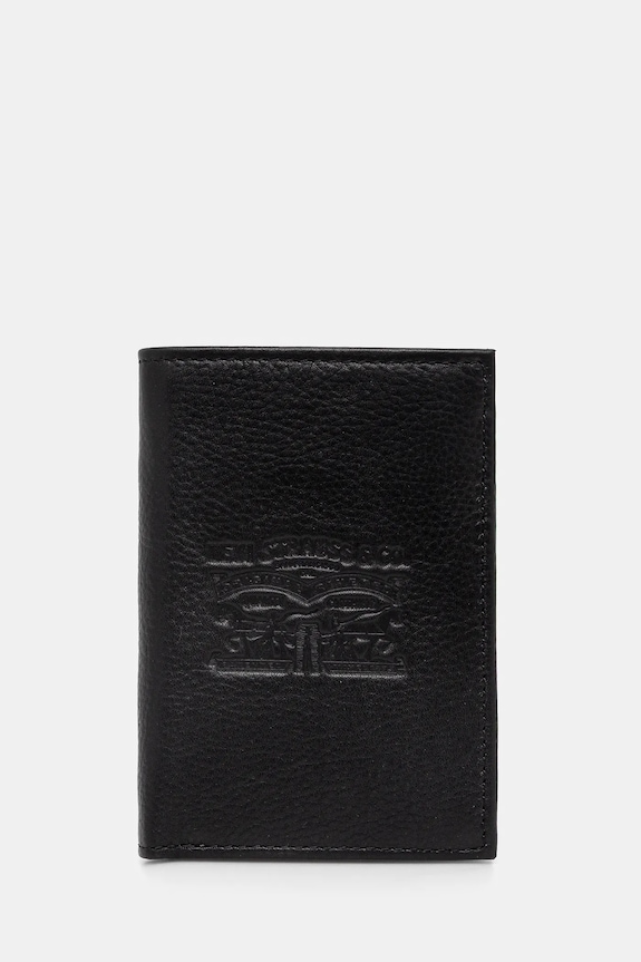 Levi's - Pénztárca skórzany fekete 222543.EU