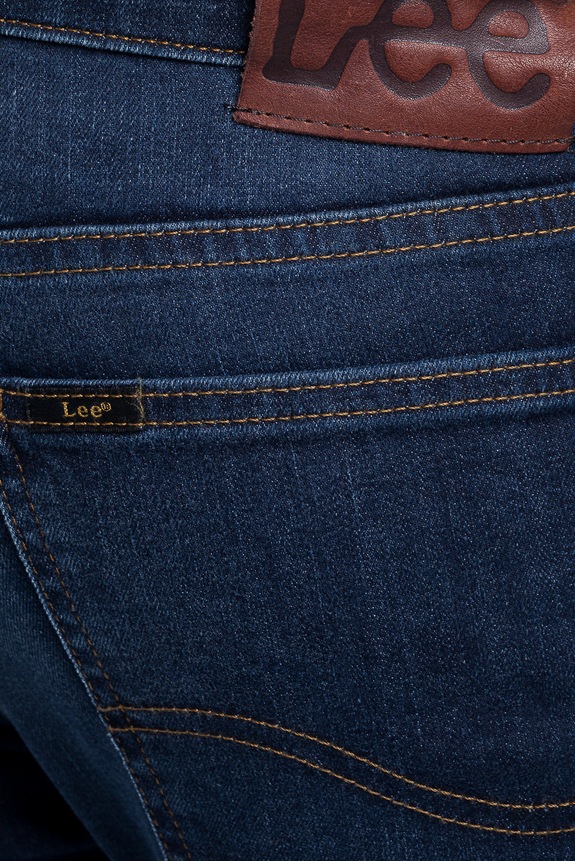 Lee - Jeansy Luke Slim Tapered granatowy L719GCBY