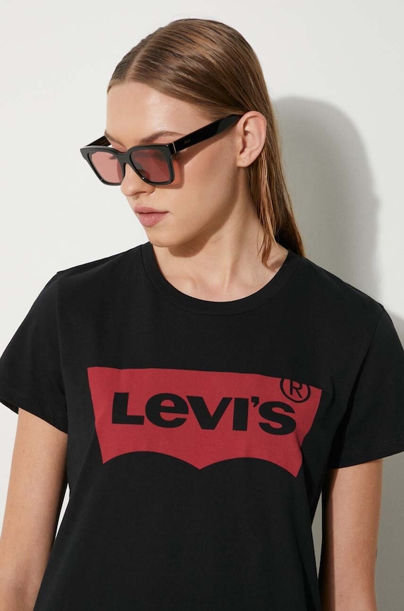 Levi's The Perfect Graphic Tee Black 17369.0201 black