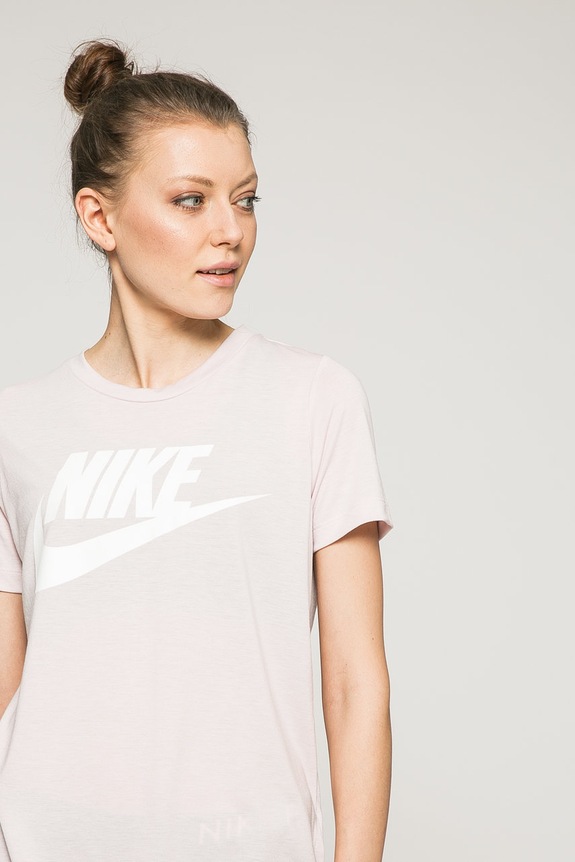 Nike Sportswear - Топ круглий виріз рожевий 829747