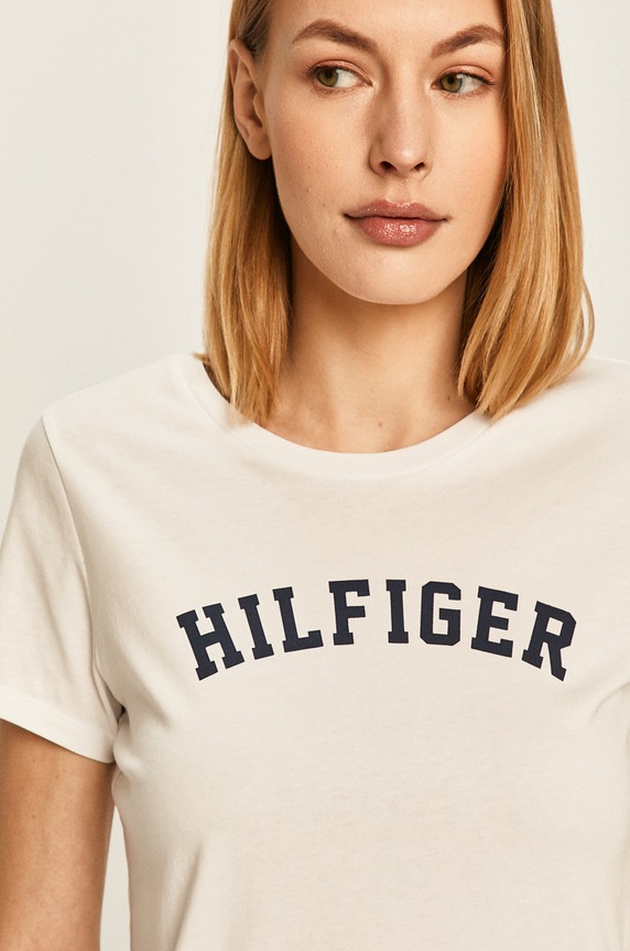 Tommy Hilfiger - Top biela UW0UW00091