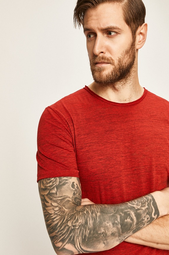 Only & Sons - T-shirt czerwony 22005108