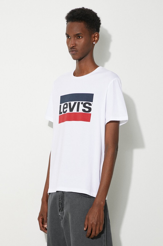 Levi's Mainline Graphic Tee White white 39636.0000