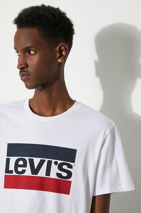 Levi's Mainline Graphic Tee White 39636.0000 white