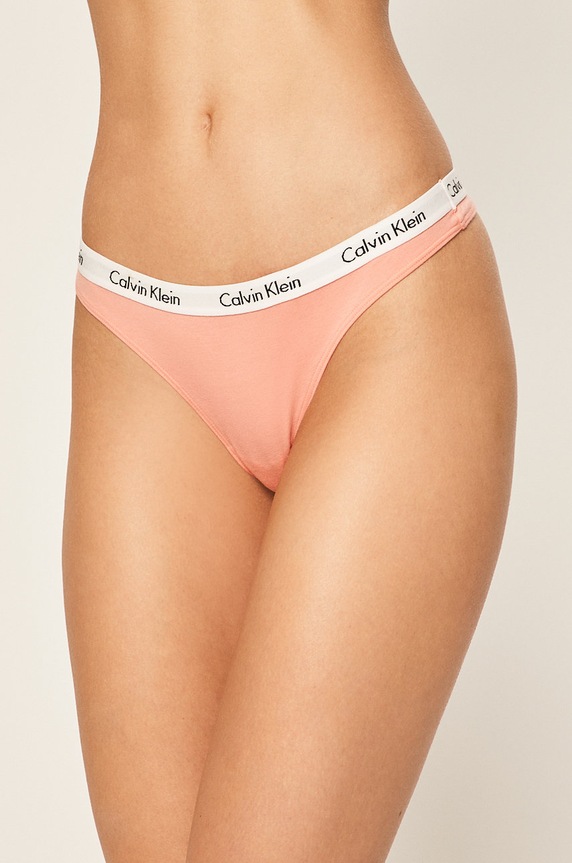 Calvin Klein Underwear tanga tanga roz 0000D1617E