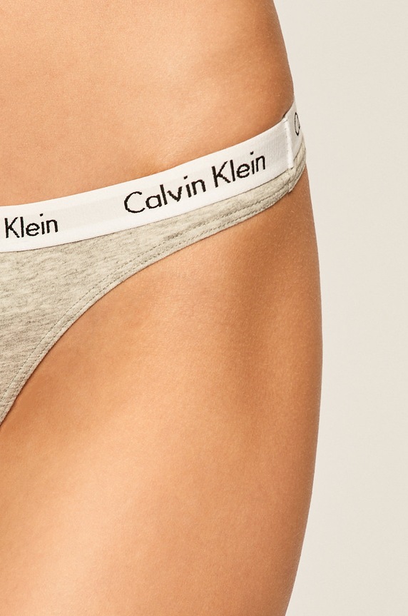 Odzież Calvin Klein Underwear - Stringi 0000D1617E szary
