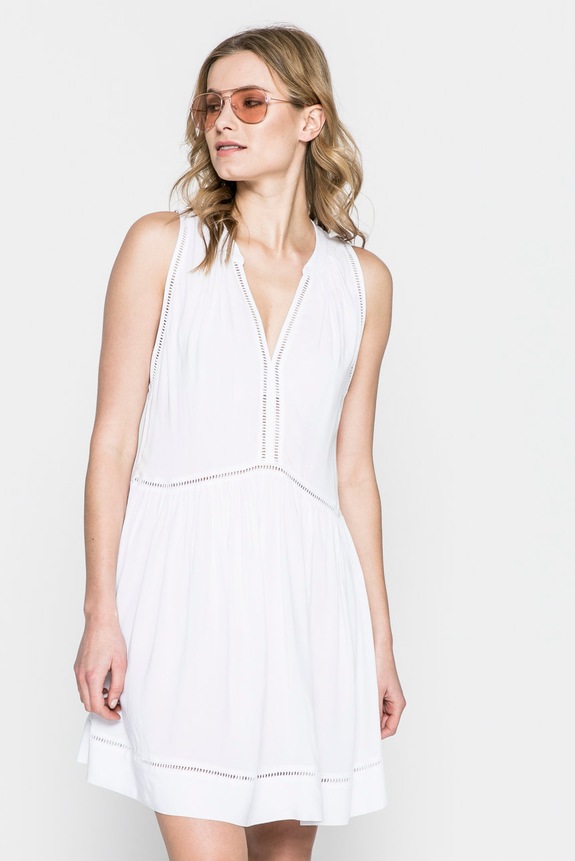 Seafolly - Rochie uni alb 52931.DR