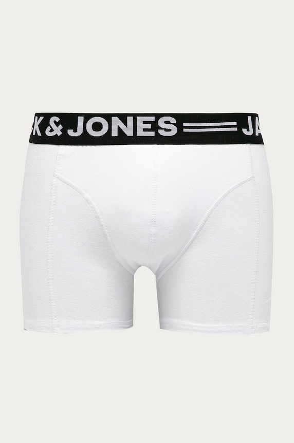 Jack & Jones - Boxerky (3-pack) pletenina bílá 12081832