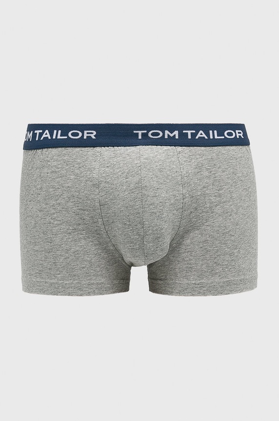 Tom Tailor Denim - Bokserki (3-pack) nadruk biały 70162.6061