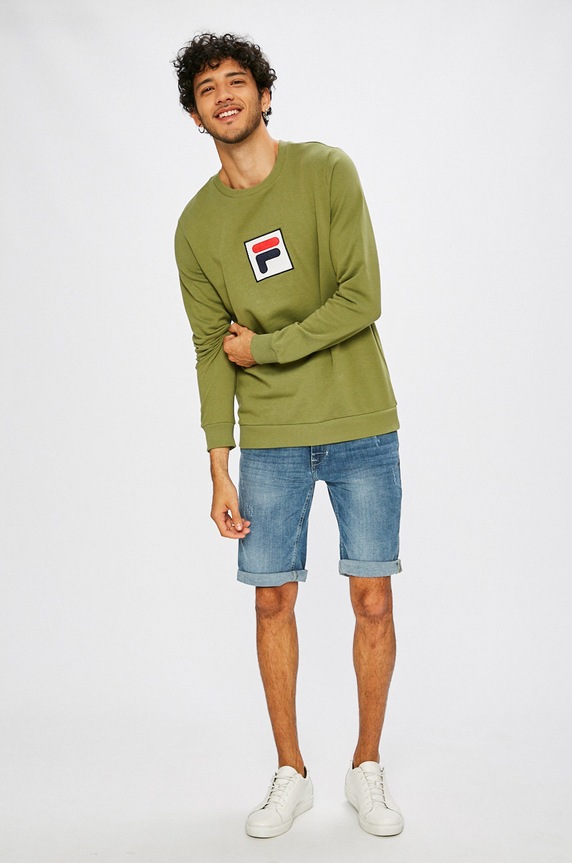 Fila - Mikina 682163.P94 zelená SS18