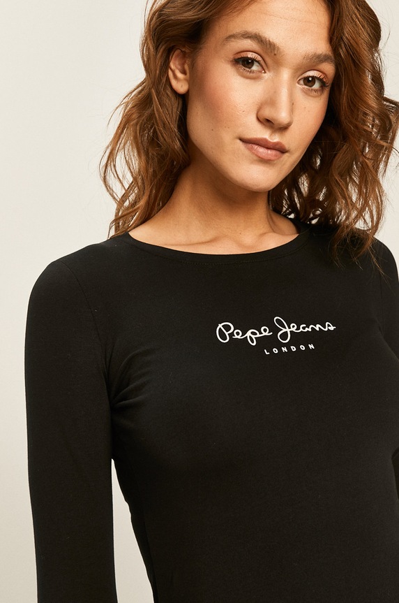 Pepe Jeans - Bluza New Virginia negru PL502755