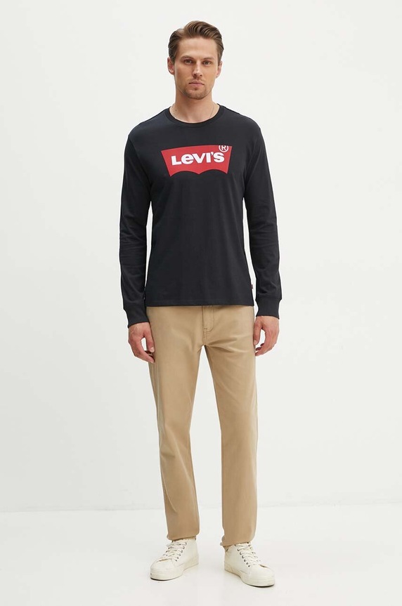 Levi's - Hosszú ujjú 36015.0013 fekete SS22