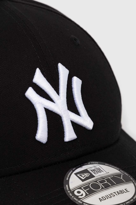Βαμβακερό καπέλο του μπέιζμπολ New Era 10531941.940.LEAGUE.BA μαύρο AA00