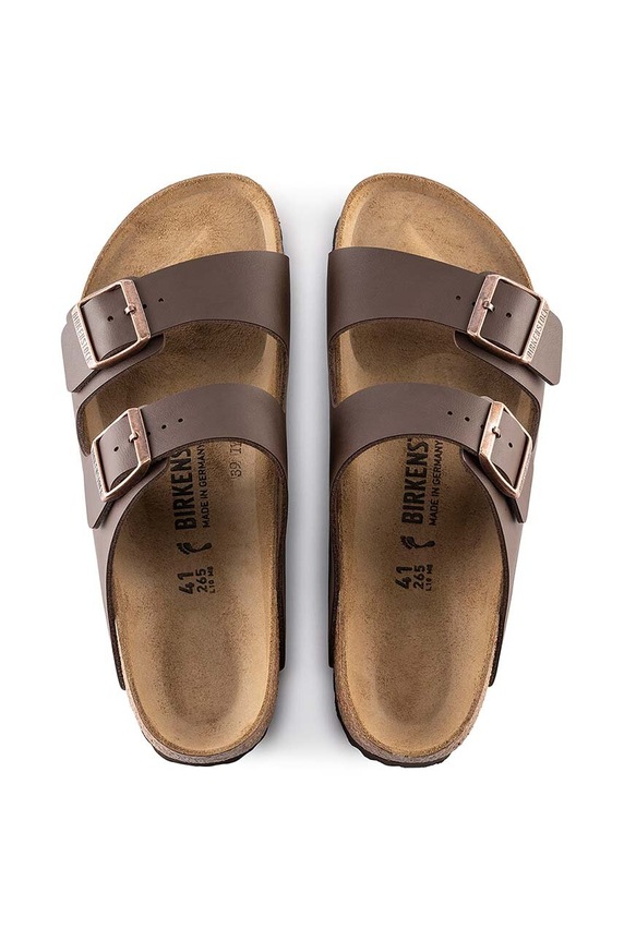 Birkenstock klapki Arizona brązowy 51703.M