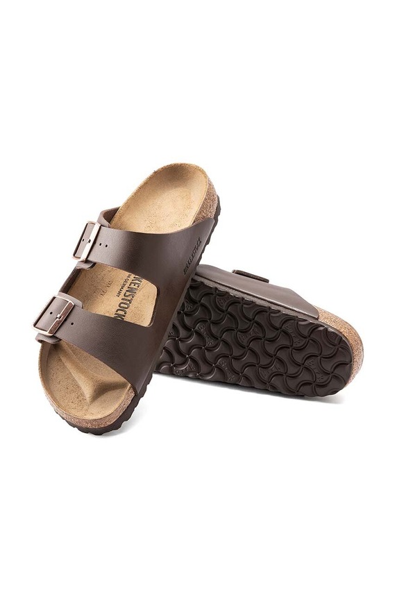 Birkenstock klapki Arizona 51703.M brązowy