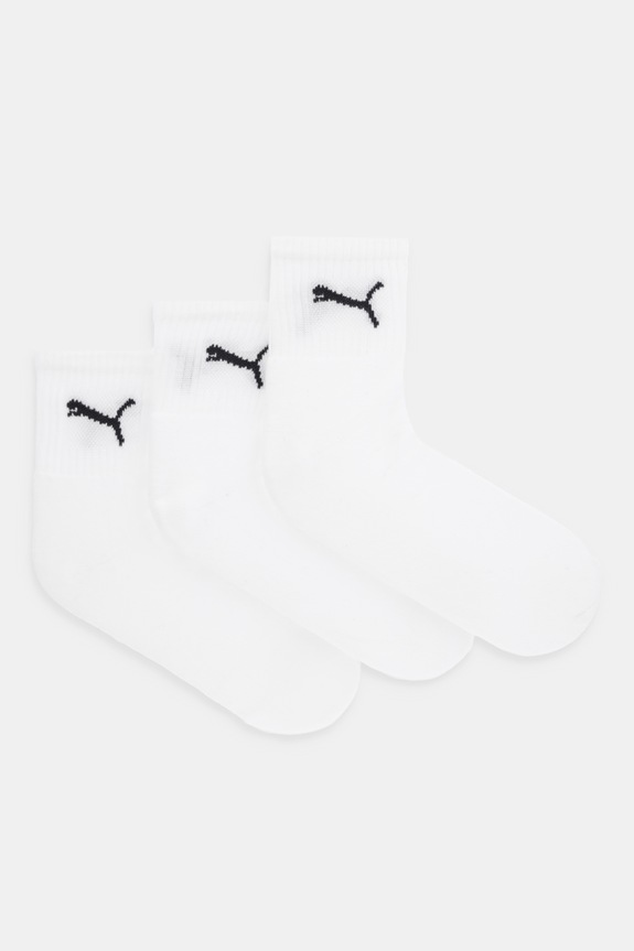 Ponožky Puma Short Crew (3-pack) bílá 90611004