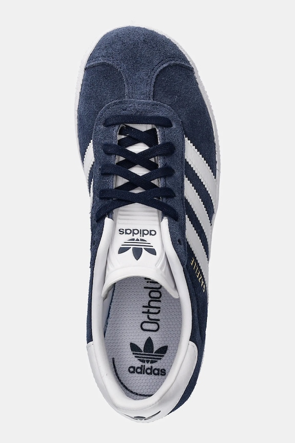 adidas Originals - Дитячі черевики Gazelle C блакитний BY9162