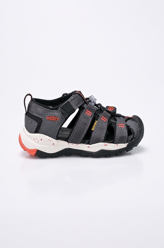 Keen - Sandale copii textil gri 1018434