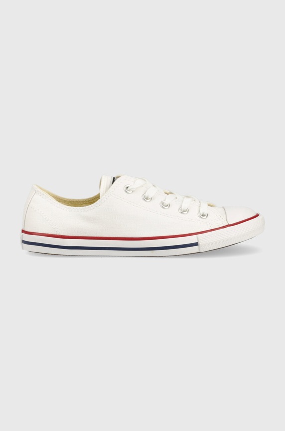 Converse tenisówki Chuck Taylor All Star Dainty płaska biały C537204.