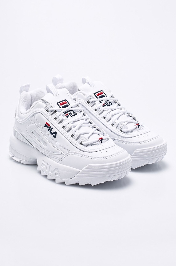 Fila - Buty Disruptor Low Wmn 1010302.1FG biały SS19