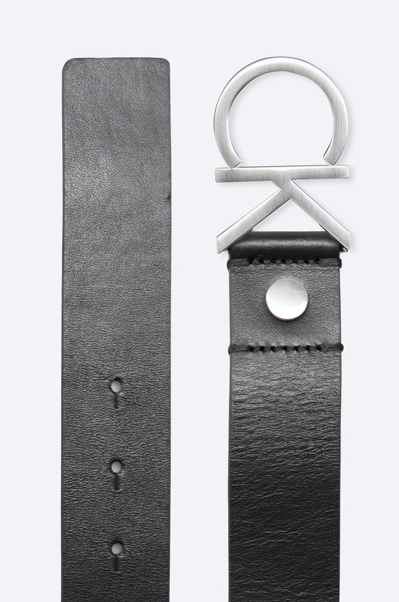 Calvin Klein Jeans - Ζώνη skórzany K60K602141 μαύρο AA00