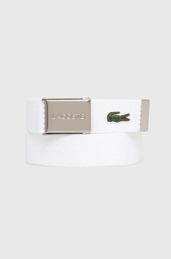 Lacoste pasek biały RC2012