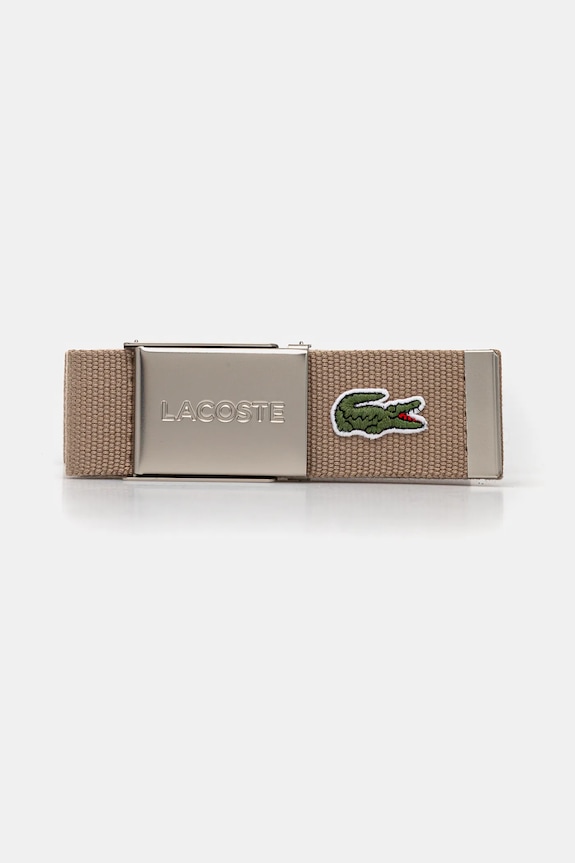 Lacoste pasek beżowy RC2012