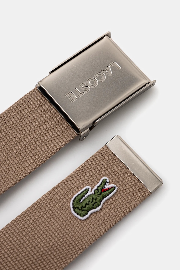 Lacoste pasek RC2012 beżowy SS26