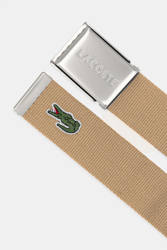 Ζώνη Lacoste RC2012 μπεζ SS26