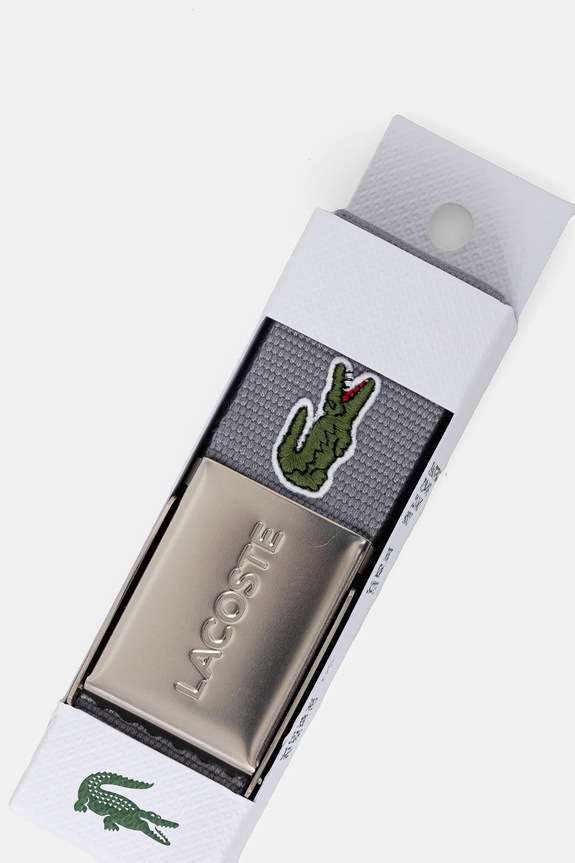 Accesorii Lacoste curea pentru bărbați RC2012 gri