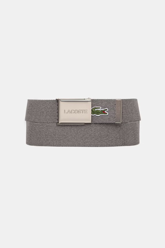 Lacoste pasek męski szary RC2012