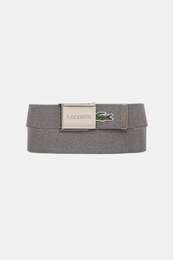 Lacoste pasek męski szary RC2012