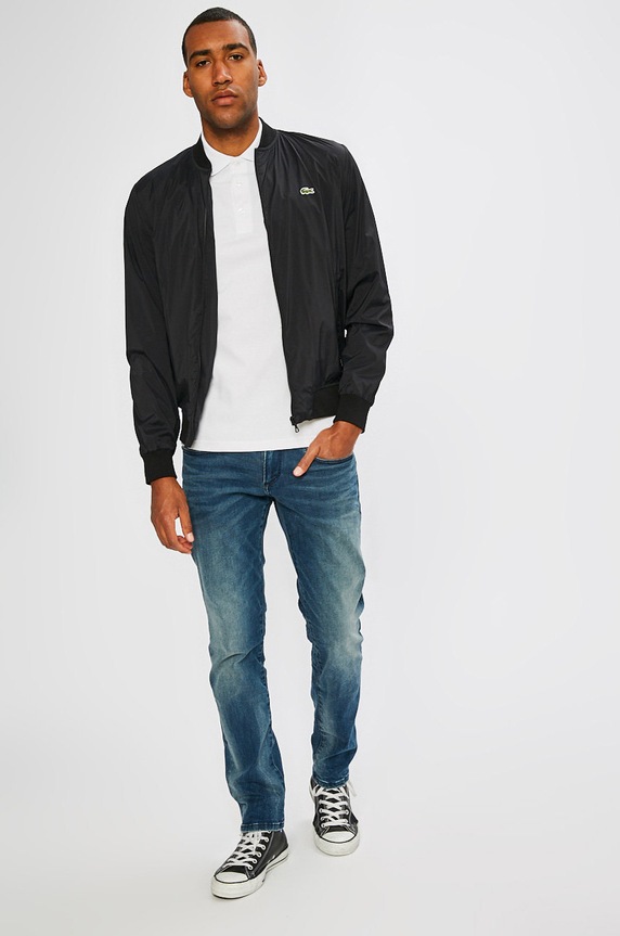 Lacoste - Pánske polo tričko PH4014 biela AA00