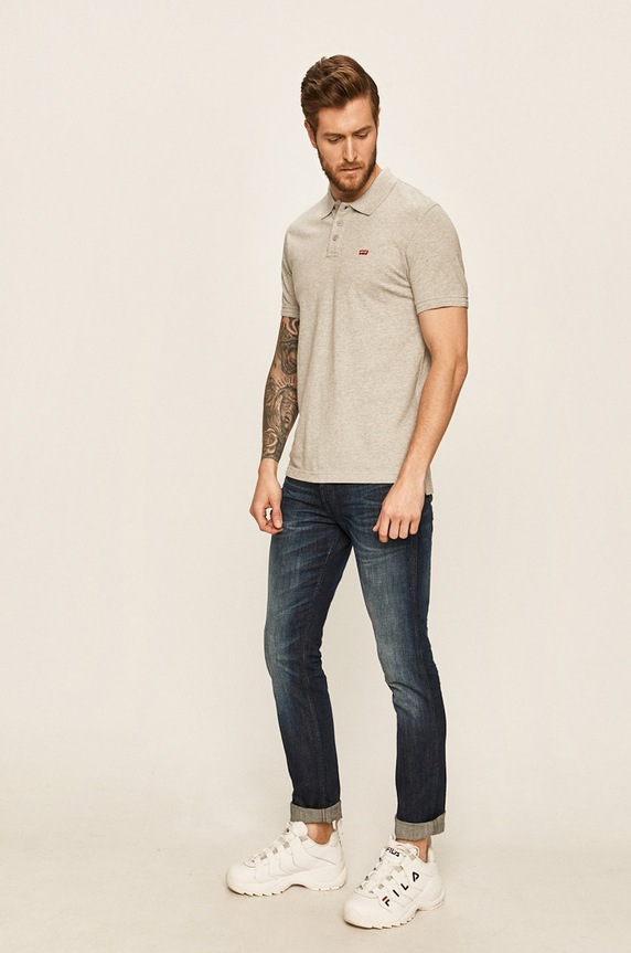 Levi's - Polo tričko 22401.0002 šedá AA00