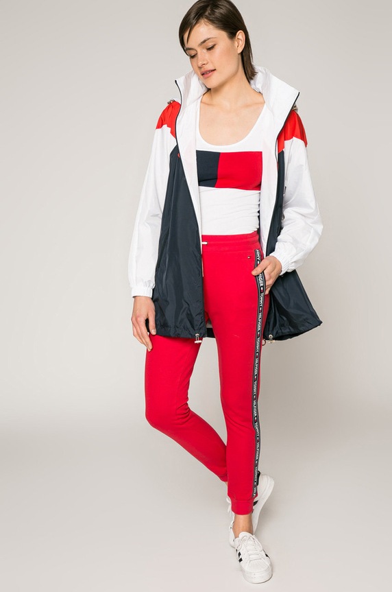 Tommy Hilfiger - Παντελόνι UW0UW00564 κόκκινο AA00