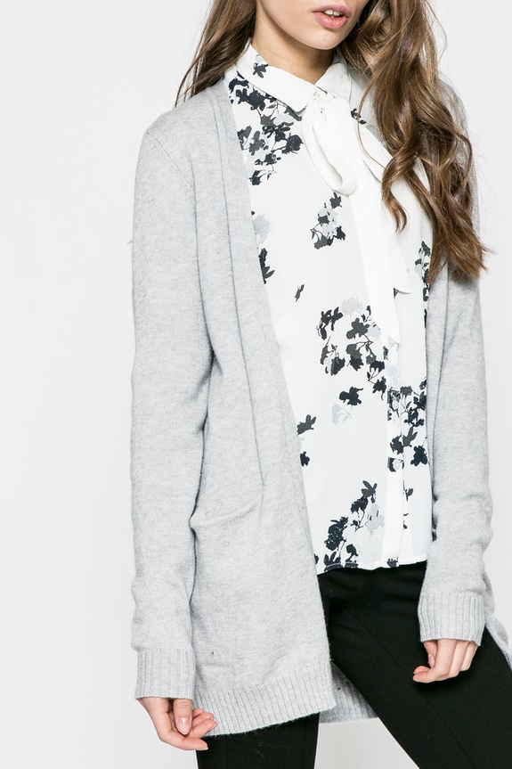 Vila kardigan szary 14044041