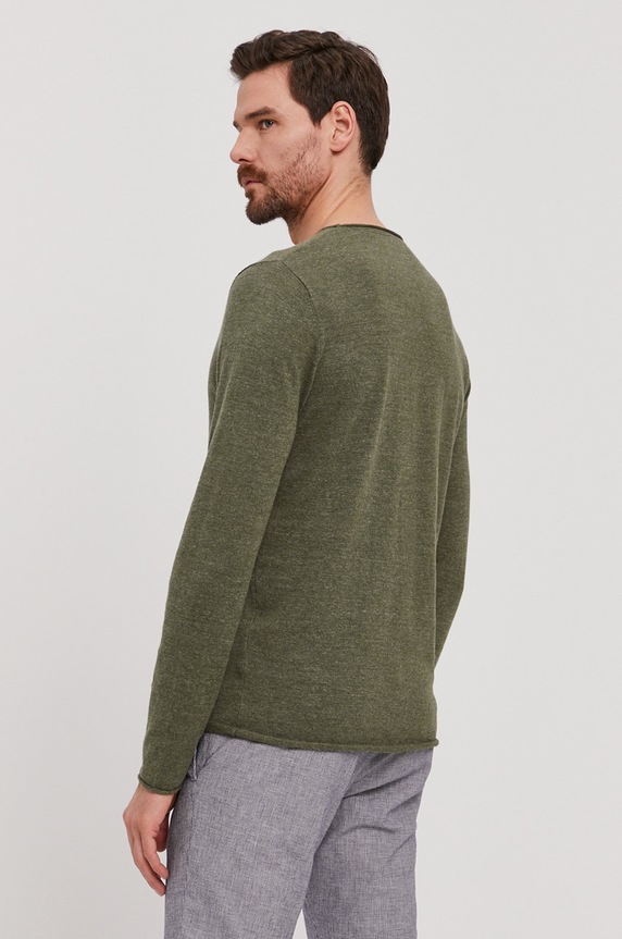 Odzież Selected Homme - Sweter 16047649 zielony