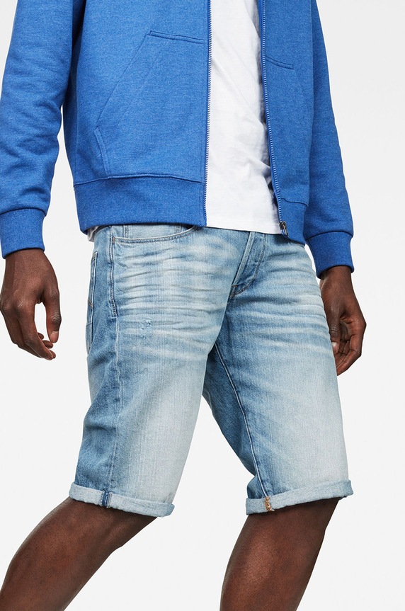 G-Star - Rövidnadrág szövet kék D07432.8973.424