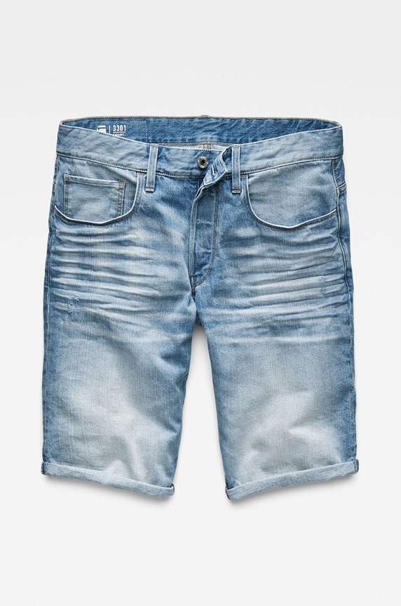 G-Star - Rövidnadrág D07432.8973.424 kék